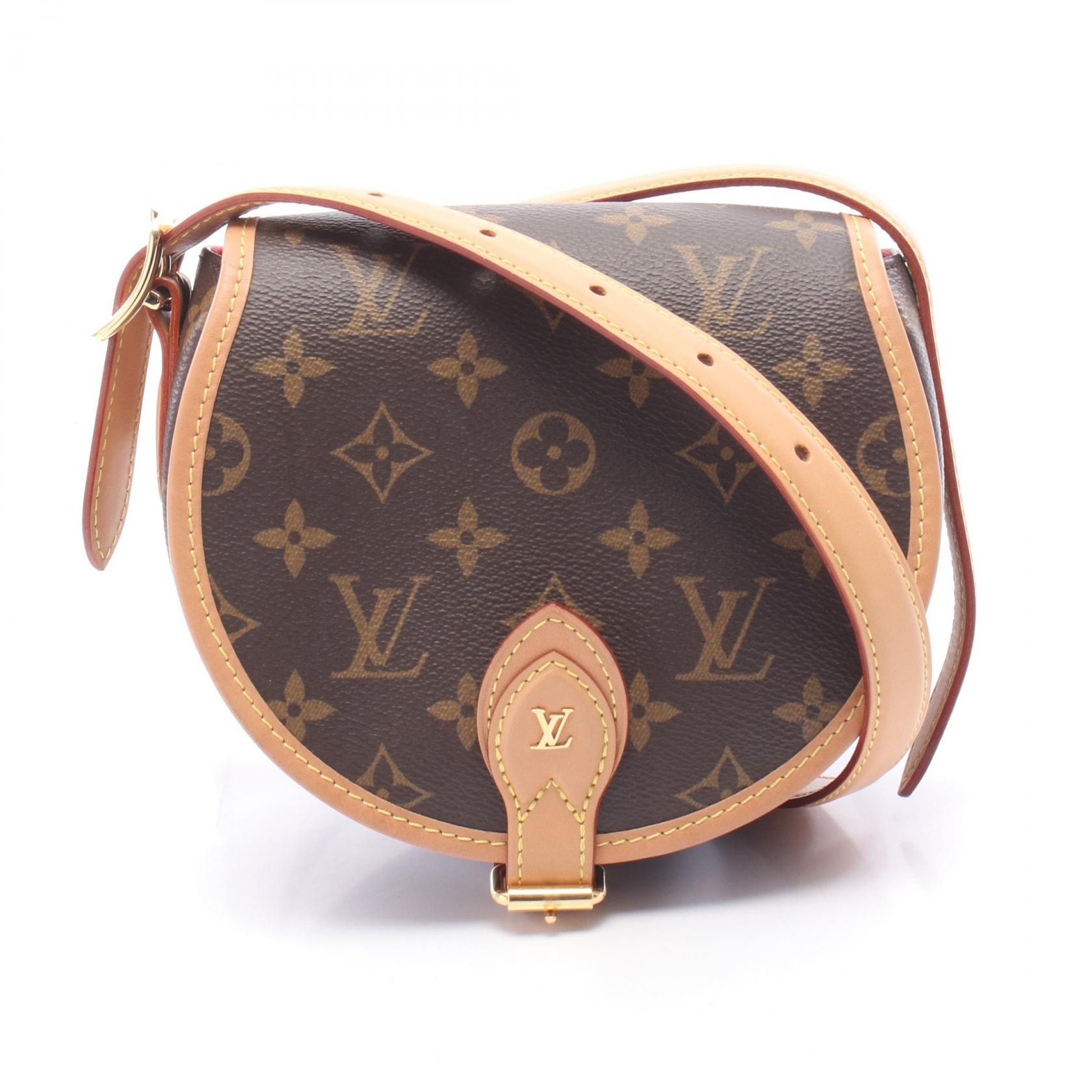 ルイ・ヴィトン LOUIS VUITTON タンブラン ショルダーバッグ バッグ PVCコーティングキャンバス レザー モノグラム レディース ブラウン系 M44860 【中古】