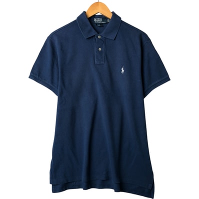 古着 ラルフローレン Ralph Lauren POLO by Ralph Lauren CUSTOM FIT 半袖 ポロシャツ メンズL相当/eaa562467