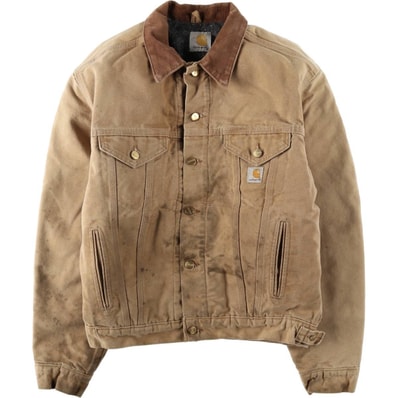 古着 カーハート Carhartt トラッカージャケット ダックワークジャケット メンズL相当/eaa636521