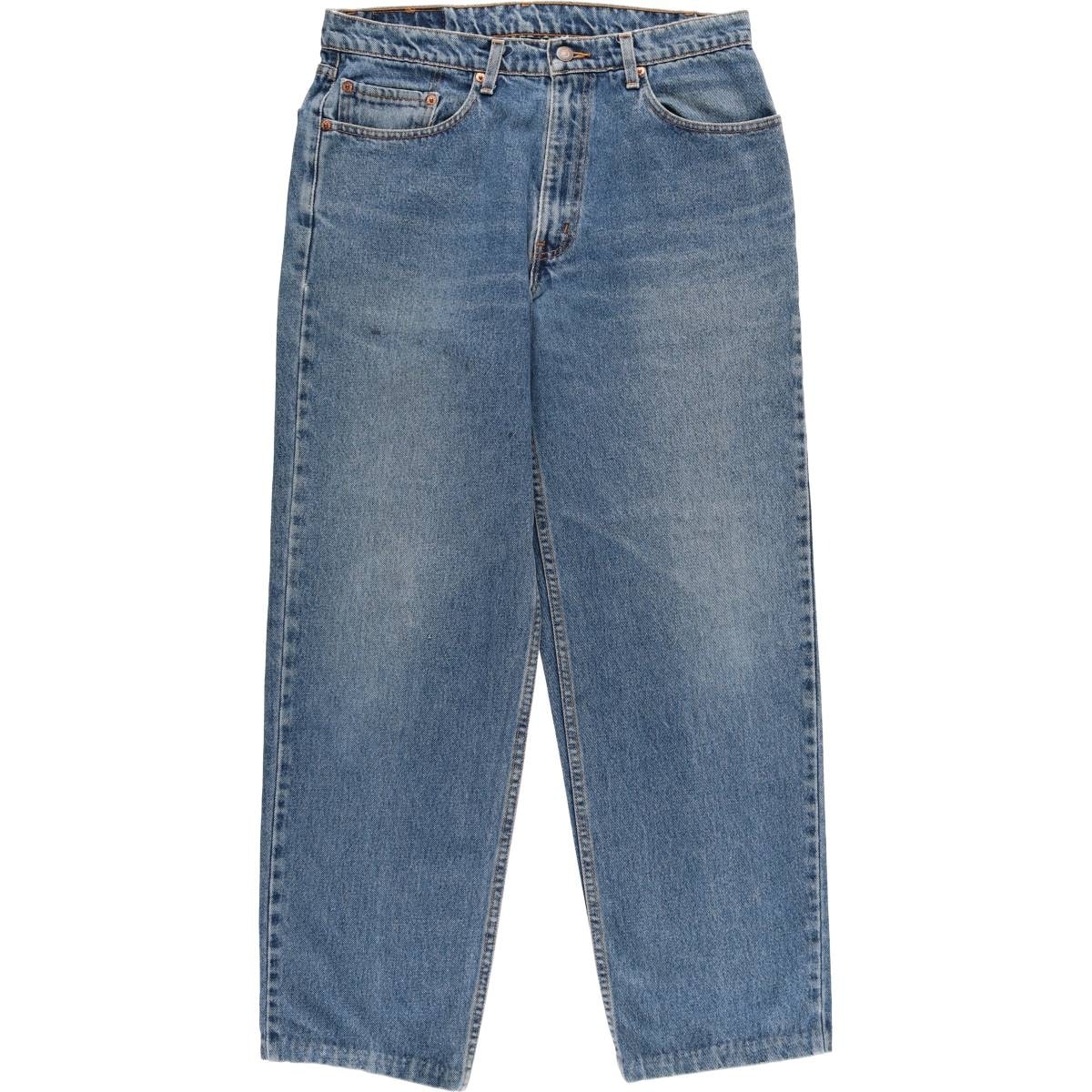 古着 90年代 リーバイス Levi's 550 RELAXED FIT テーパードデニムパンツ メンズw34相当 ヴィンテージ/eaa570662