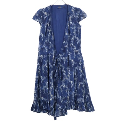 ポロ ラルフローレン 【国内正規】211713493001 フローラル ガーゼ ラップドレス/ 0