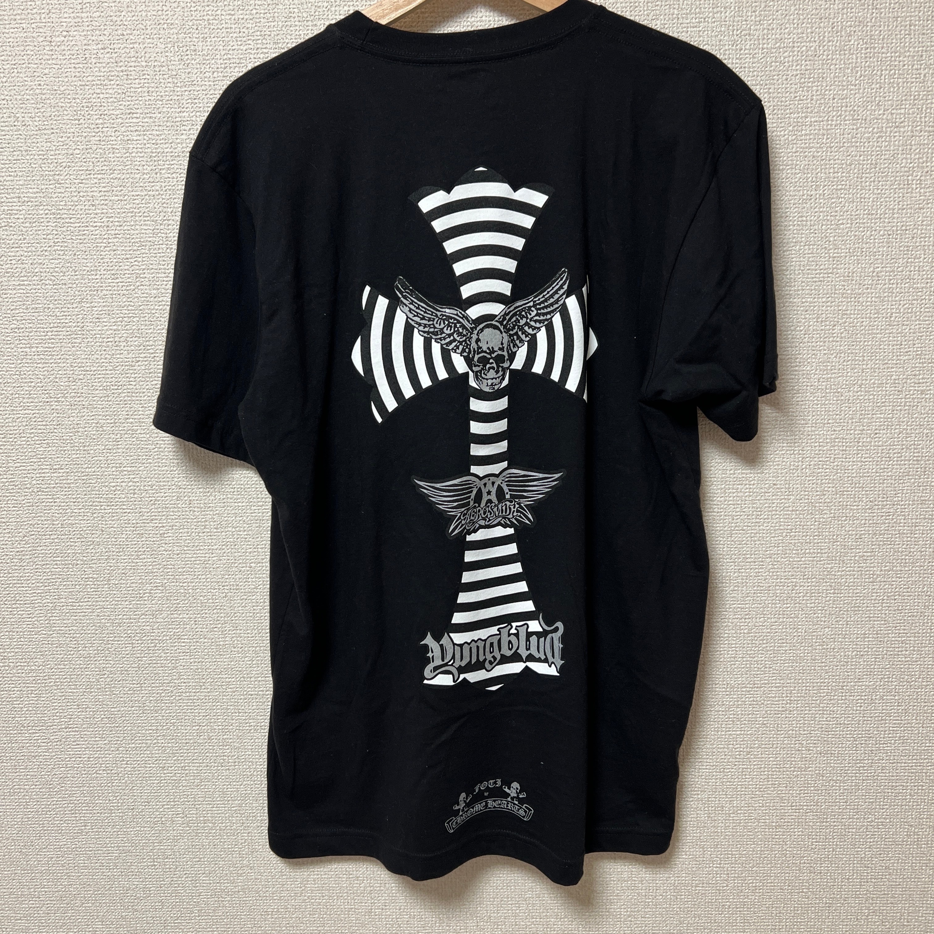 Chrome Hearts Foti YungBlud Cemetery Cross S/S T-Shirt "Black"