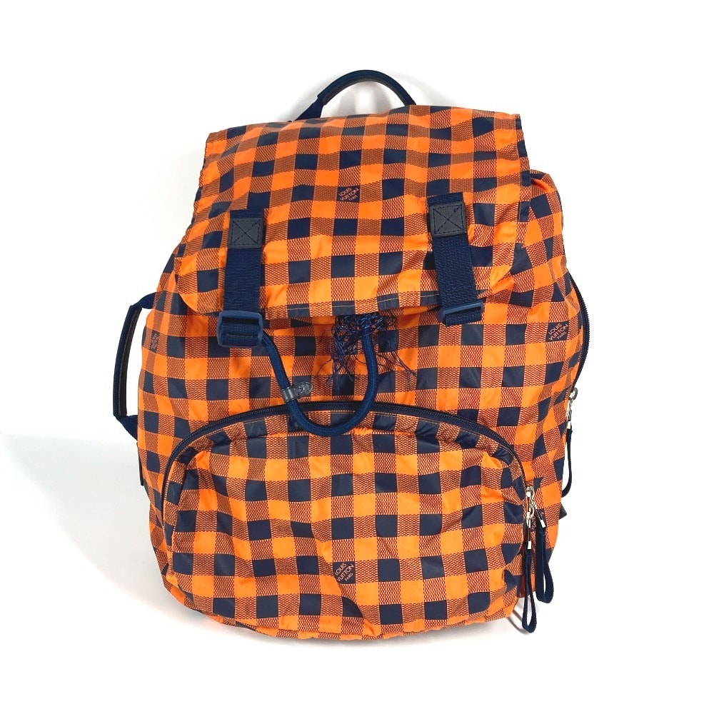 ルイヴィトン LOUIS VUITTON ライトパック N41188 ダミエ・アバンチュール アヴァンチュール カバン リュック リュックサック ナイロン オレンジ