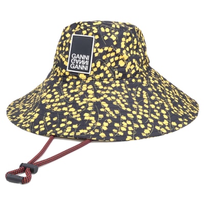 ガニー 【美品】スズランモチーフ ハット M/L