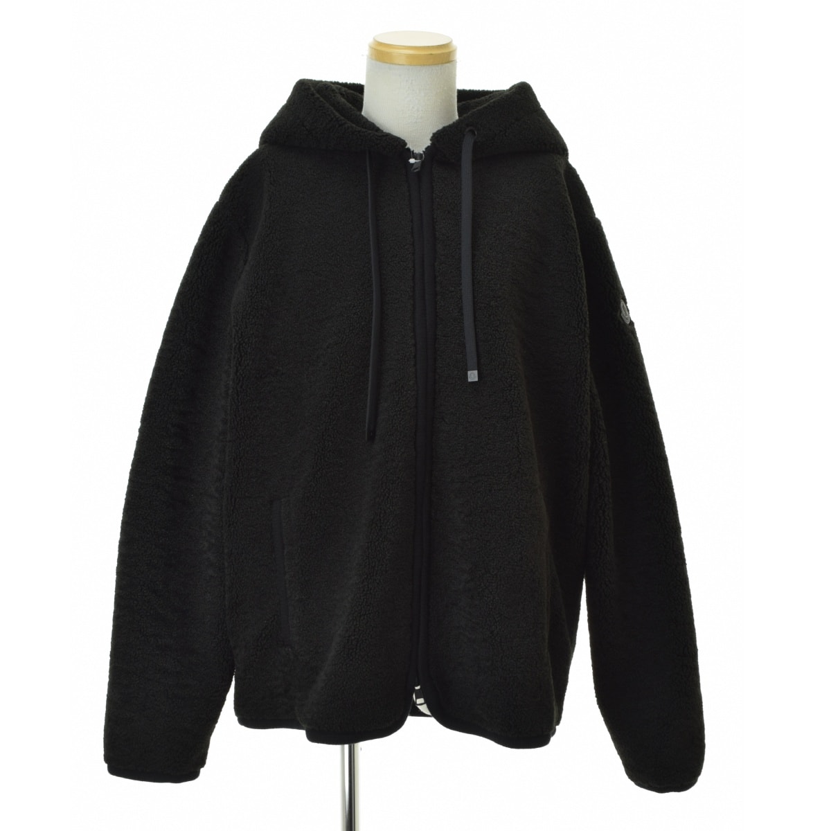 MONCLER x Ron Herman Zip Up Hoodie "Black"