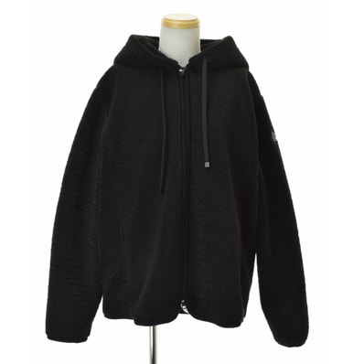 MONCLER x Ron Herman Zip Up Hoodie "Black"