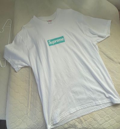 Supreme / Tiffany & Co. Box Logo Tee "White"