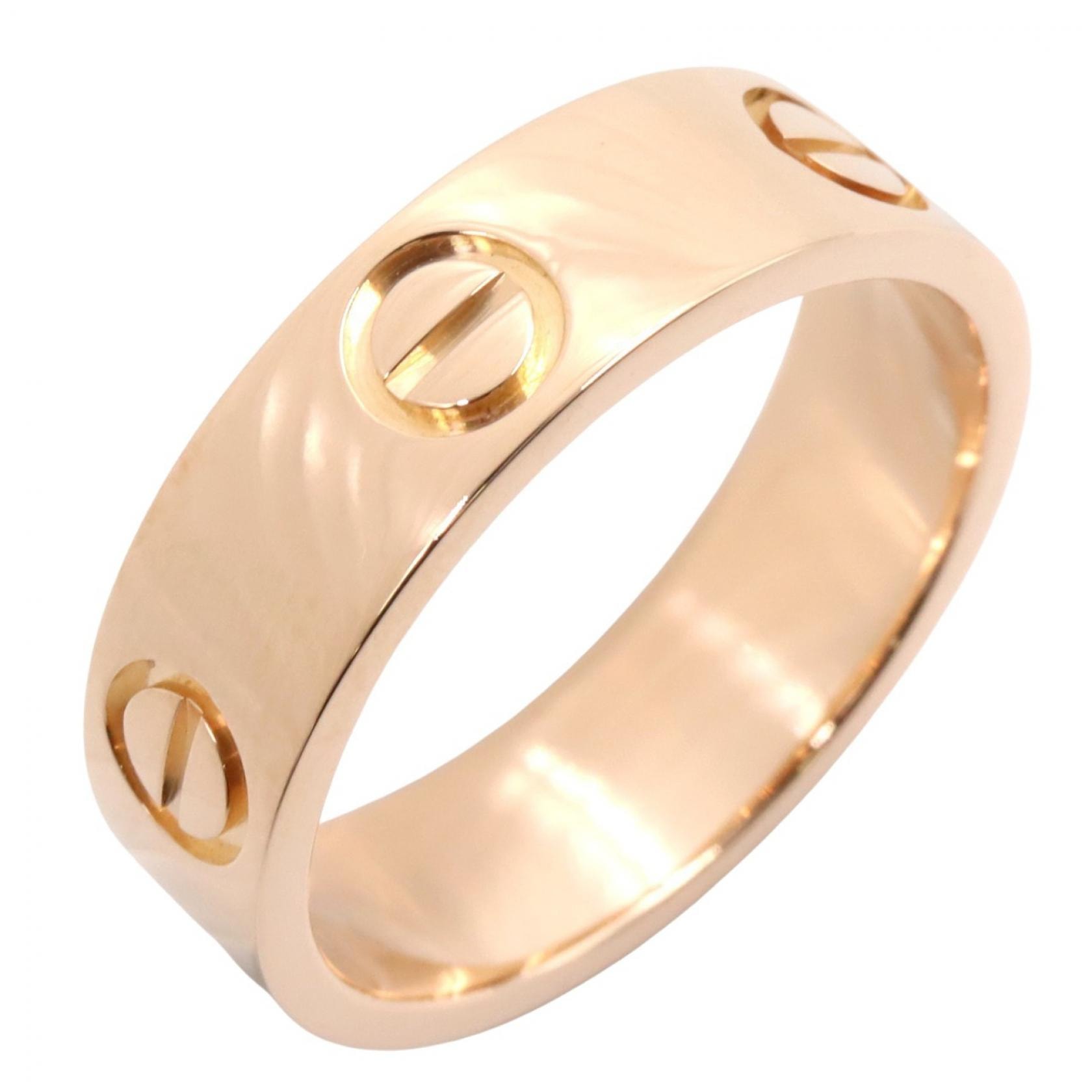 カルティエ CARTIER ラブリング リング・指輪 ジュエリー K18PG(ピンクゴールド) レディース ゴールド系 B4084600 【中古】