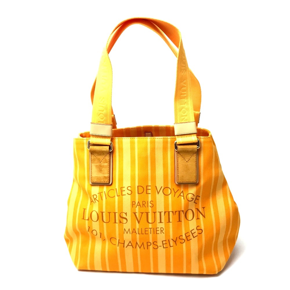 ルイヴィトン LOUIS VUITTON カバPM M94145 プランソレイユ カバン 肩掛けショルダーバッグ トートバッグ キャンバス ジョーヌ・パッション イエロー