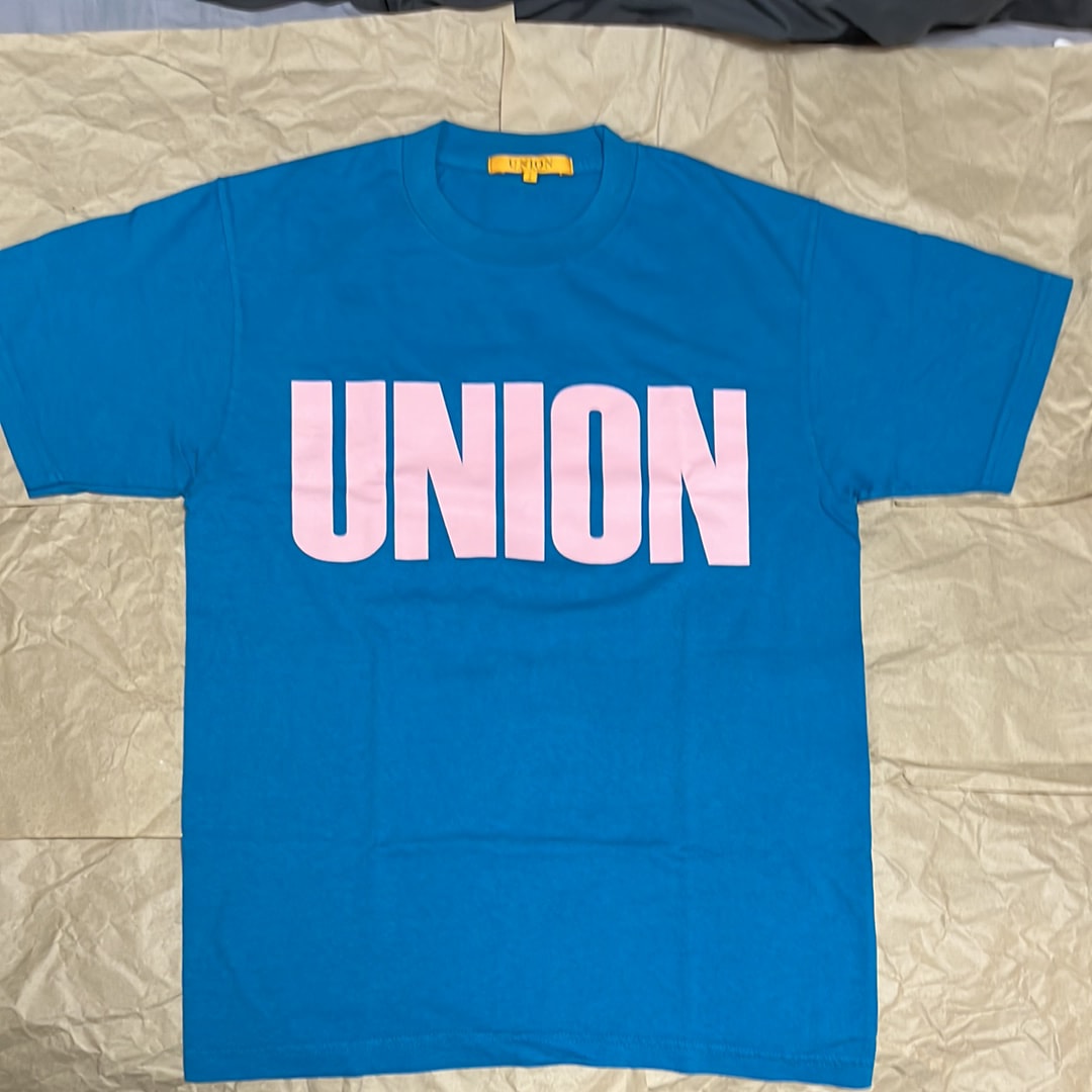 union big logo tee ユニオン ビッグ ロゴ ティール