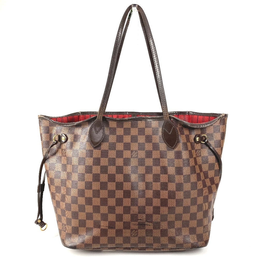 ルイヴィトン LOUIS VUITTON ネヴァーフルMM ネヴァーフル MM N41358  ダミエ カバン ショルダーバッグ バッグ ハンドバック トートバッグ ダミエキャンバス エベヌ ブラウン
