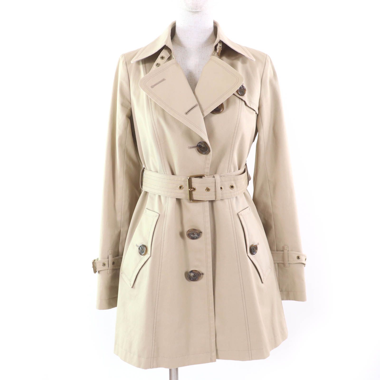 バーバリー　ブルーレーベル トレンチコート 40 ベージュ BURBERRY トレンチコート サイズ40 ベージュ（バーバリーブルー