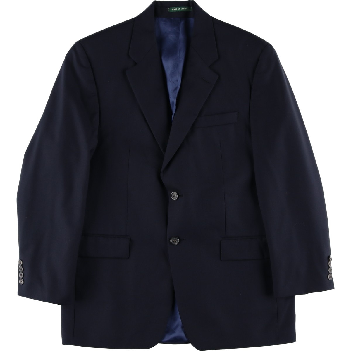 古着 ラルフローレン Ralph Lauren LAUREN ローレン ウールテーラードジャケット カナダ製 メンズM相当/eaa459673