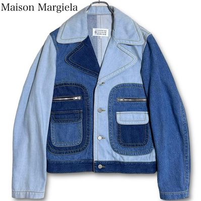19SS Maison Margiela Gジャン デニムジャケット 切替 M