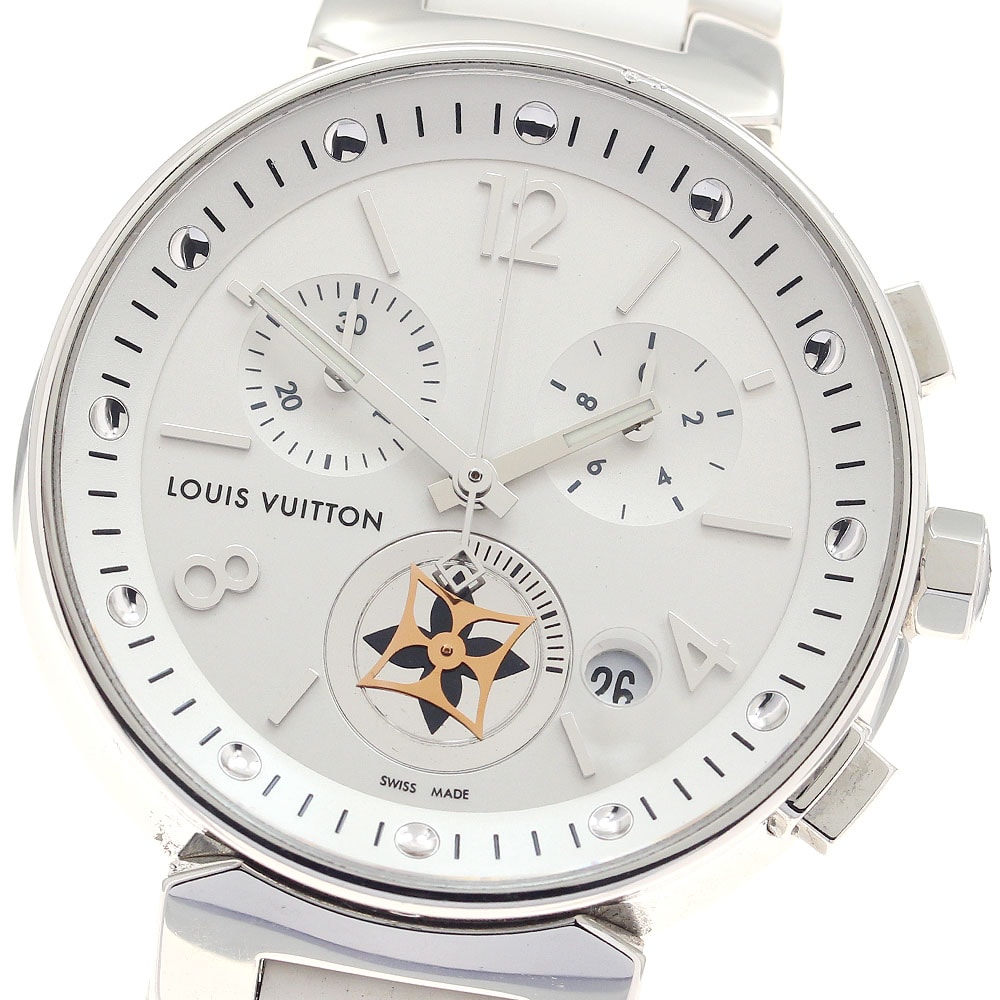 ルイ・ヴィトン タンブール ムーンスター Q8G00 レディース 【中古】