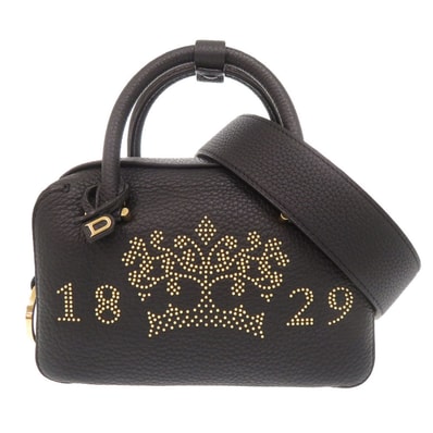 デルボー クールボックス ミニ スタッズ 2WAY レザー