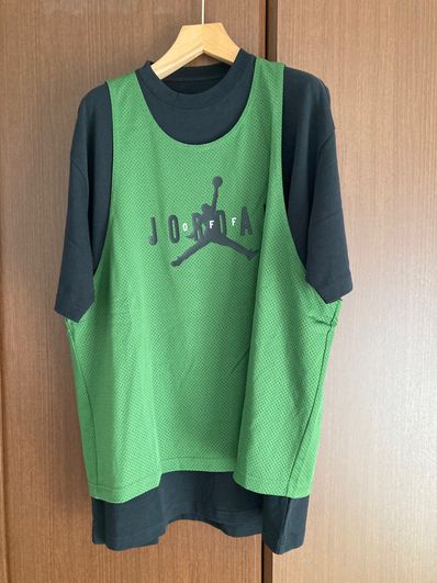 Air Jordan Off-WhiteTM️ Men's Short Sleeve Top "Green"