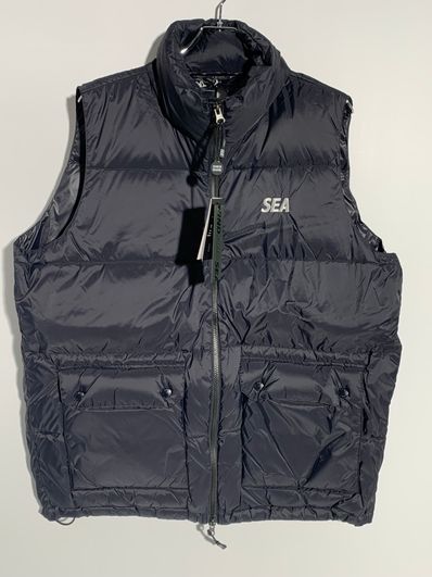 WIND AND SEA x TAION Volume Down Vest "Black"