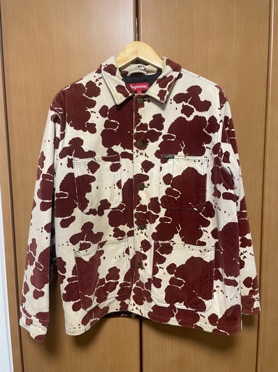 Supreme Velvet Chore Coat "Ivory"