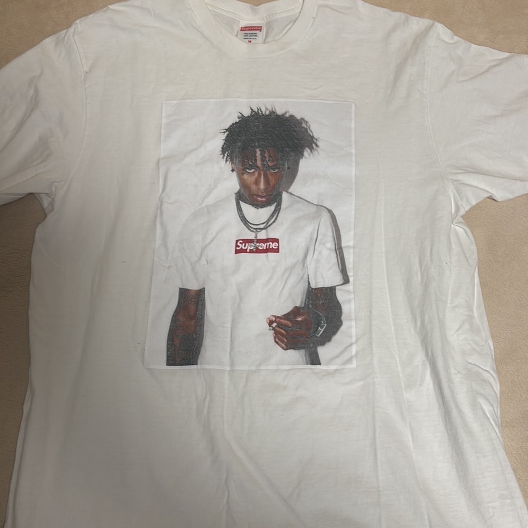 Supreme NBA Youngboy Tee "White"
