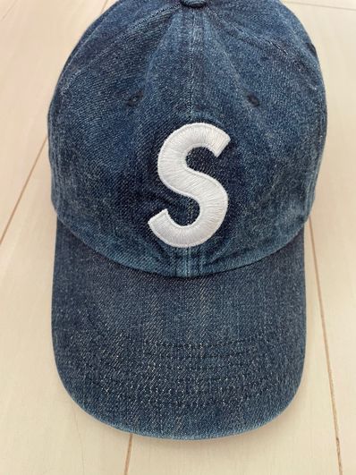 Supreme Kevlar Denim S Logo 6-Panel "Indigo"