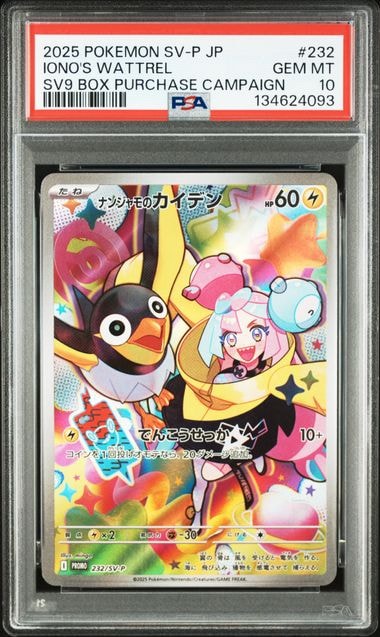 ナンジャモのカイデン P [SV-P 232](プロモーションカード「拡張パック バトルパートナーズ Box購入キャンペーン」)