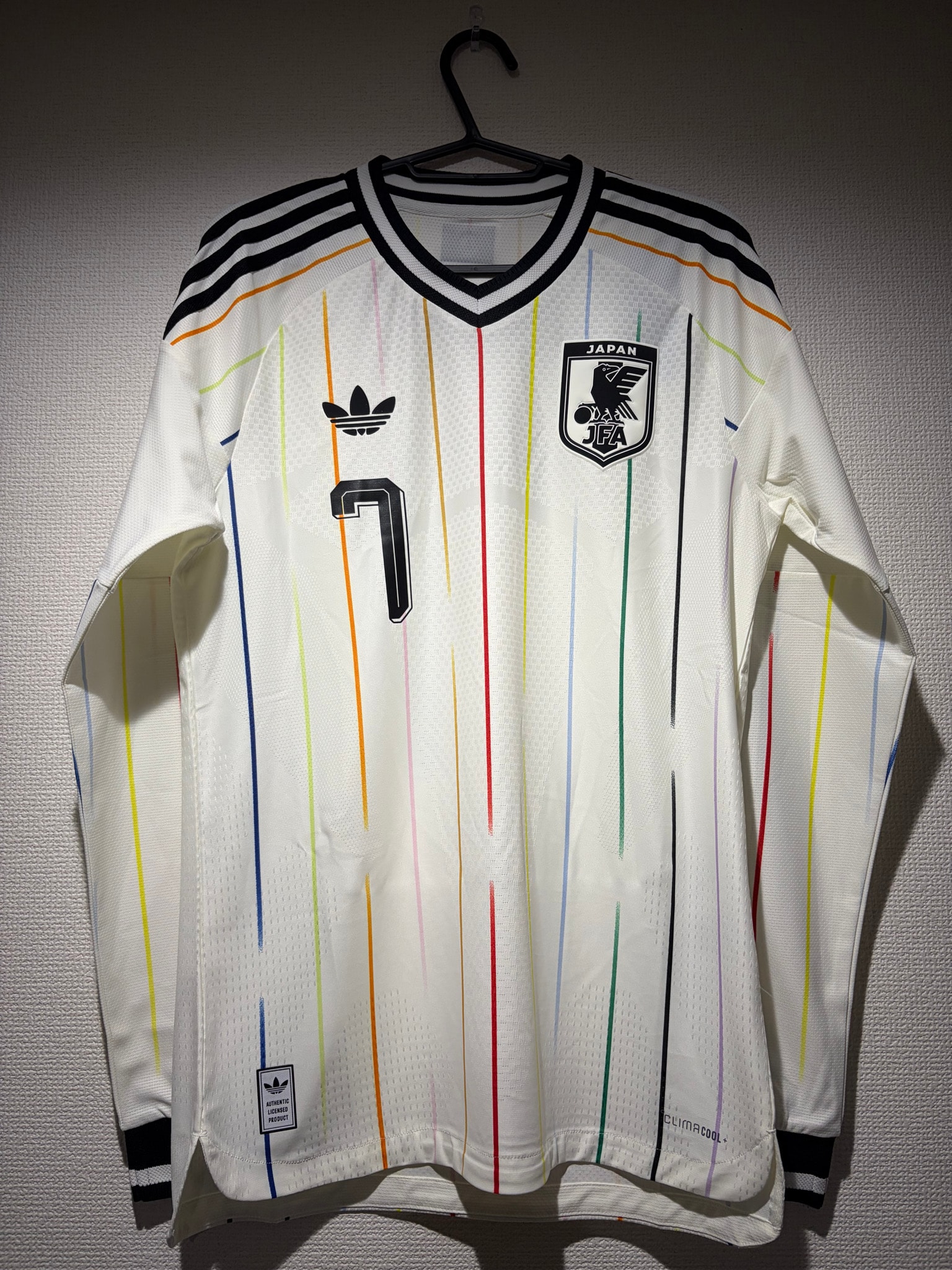 adidas Japan National Team 2026 Away Authentic Jersey Long Sleeve