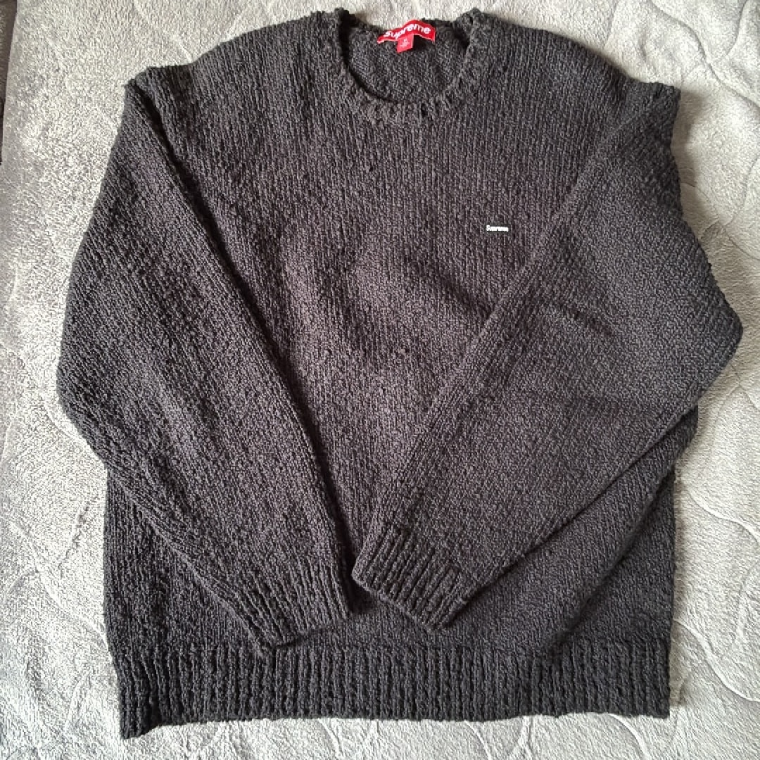 Supreme Bouclé Small Box Sweater "Black"