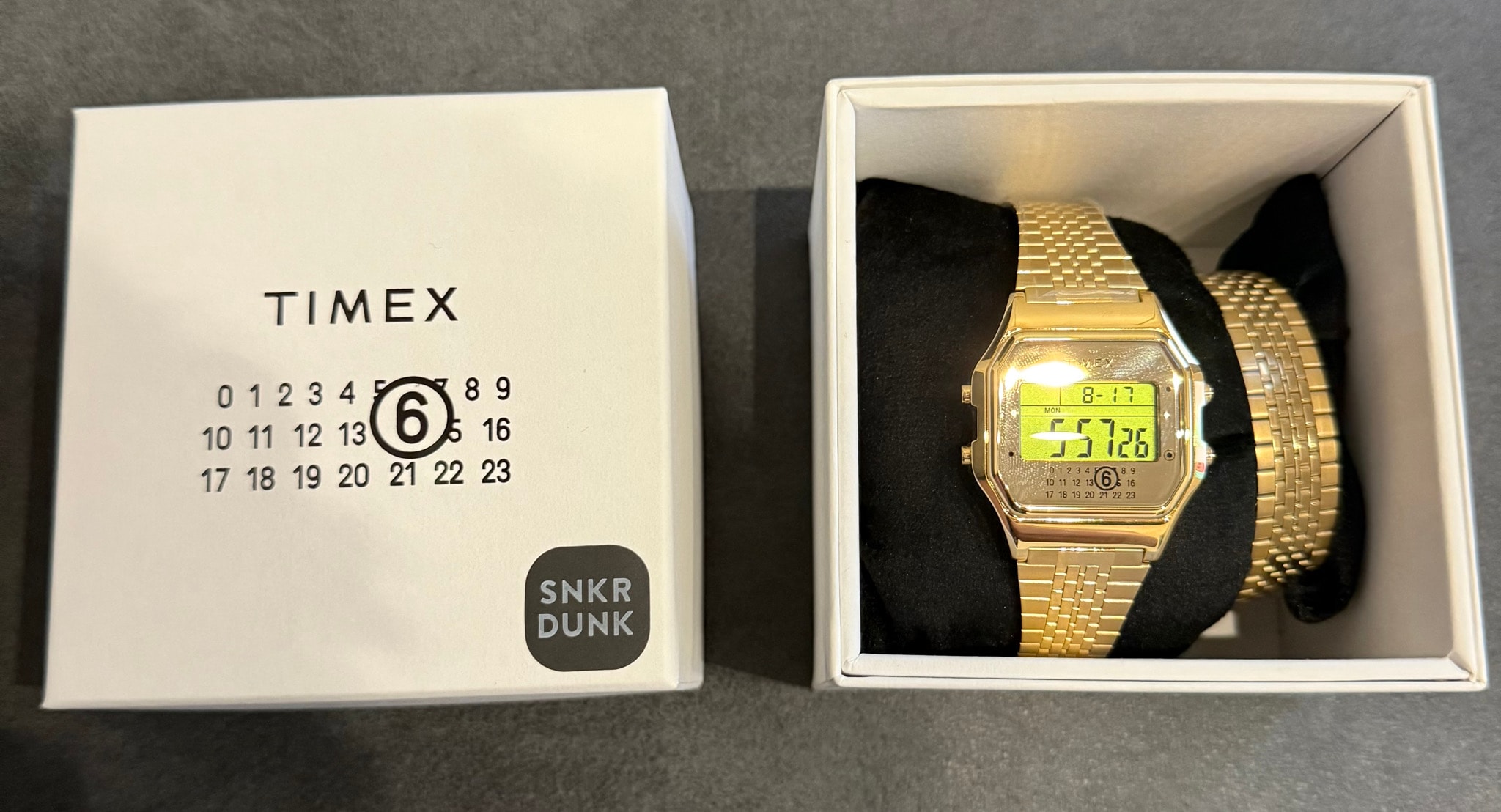 TIMEX x MM6 Maison Margiela T80 Gift Set "Gold"
