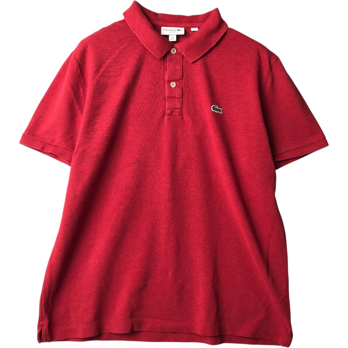 古着 ラコステ LACOSTE SLIM FIT 半袖 ポロシャツ メンズXL相当/eaa644637