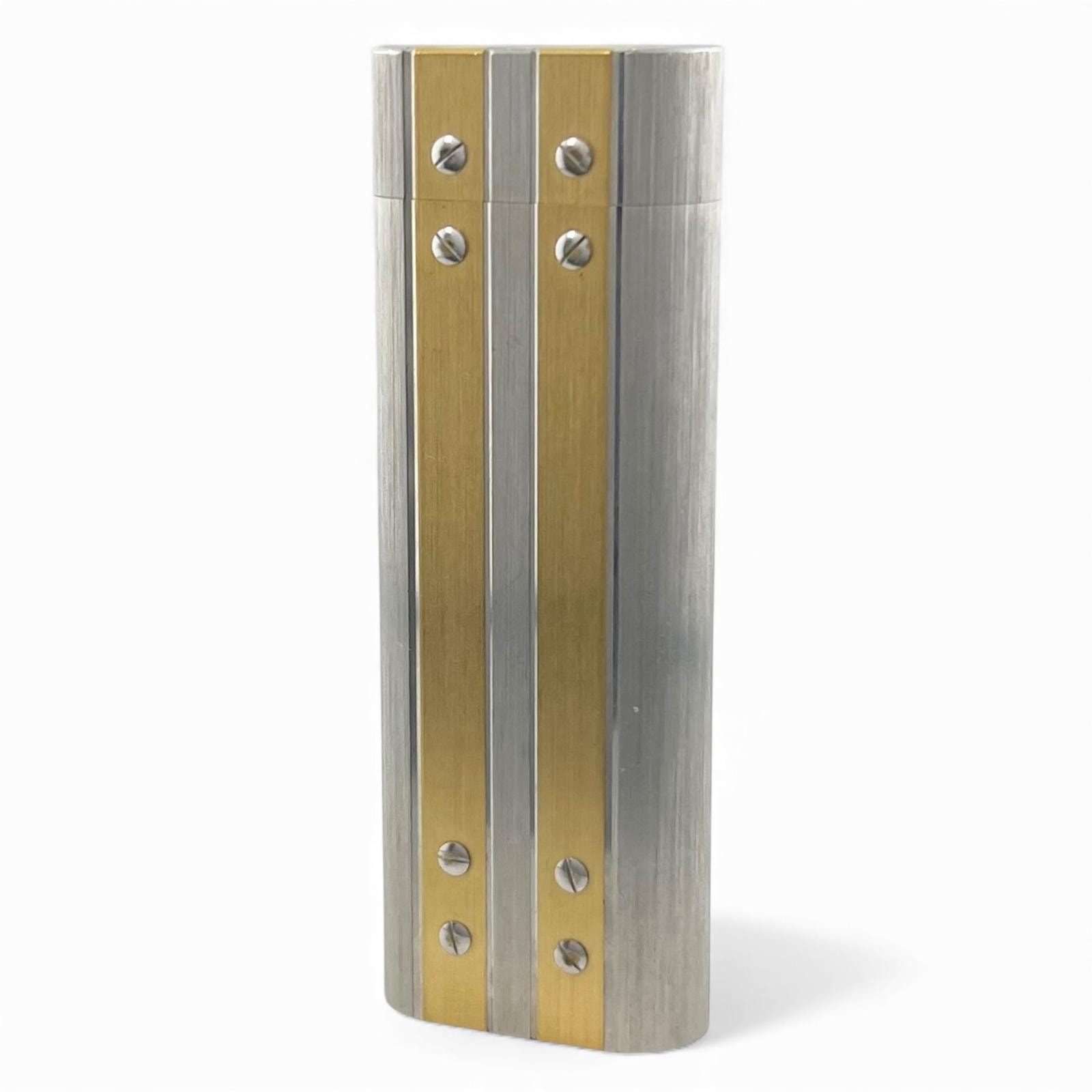 良品 カルティエ ライター ゴールド シルバー メンズ