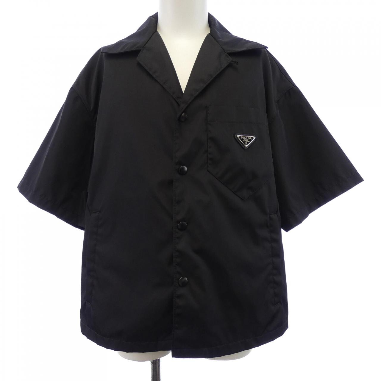 プラダ PRADA トライアングルロゴ RE-NYLON SC449 S182 1WQ8 S/Sシャツ