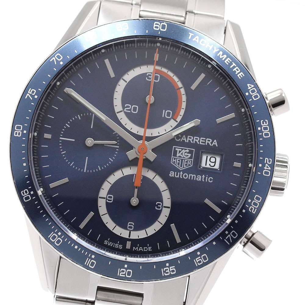 タグホイヤー カレラ クロノグラフ CV2015 自動巻き メンズ 【中古】