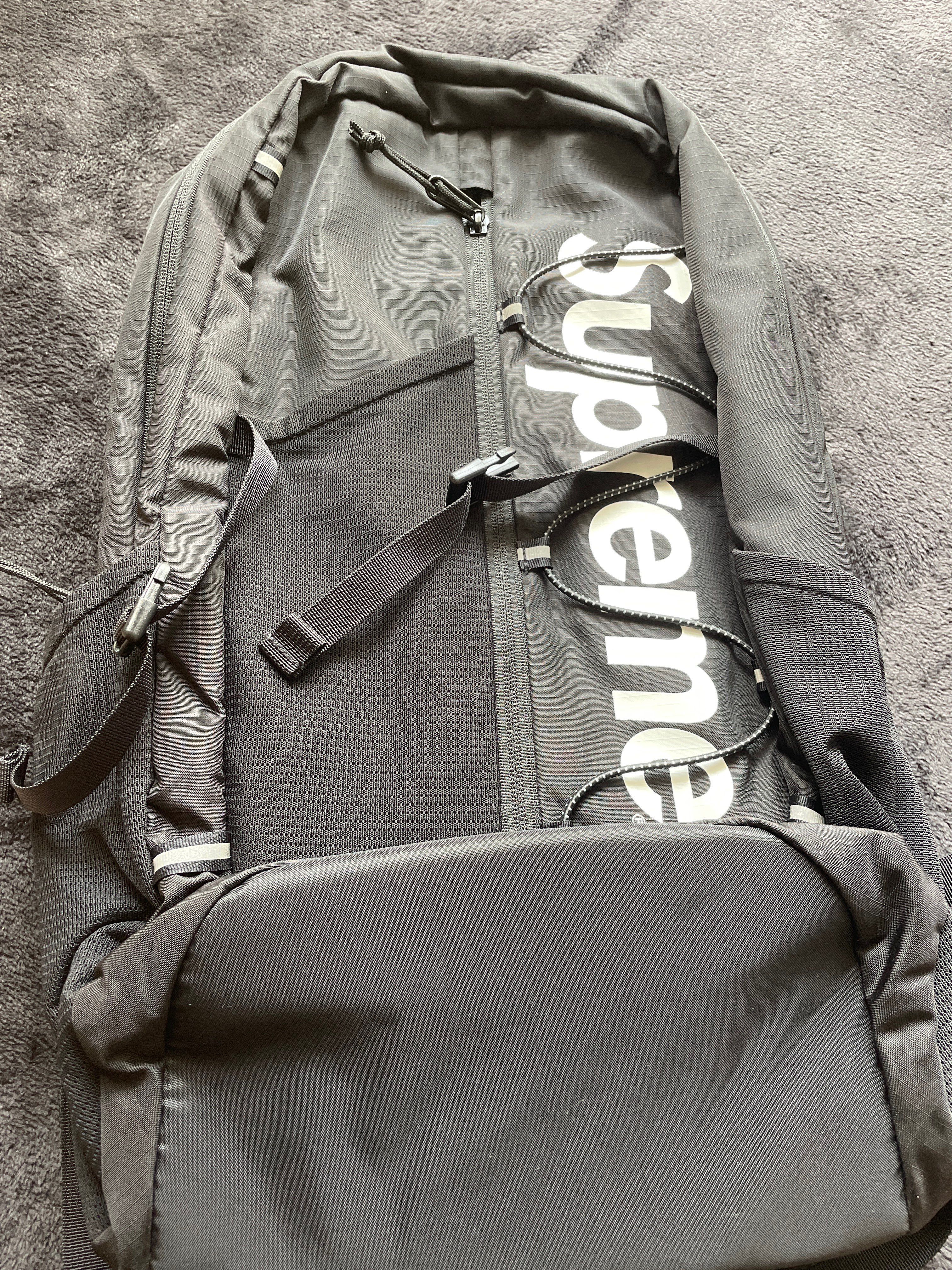 Supreme 2017SS Backpack "Black"