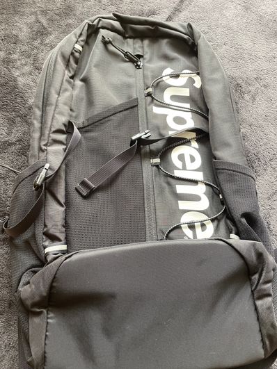 Supreme 2017SS Backpack "Black"