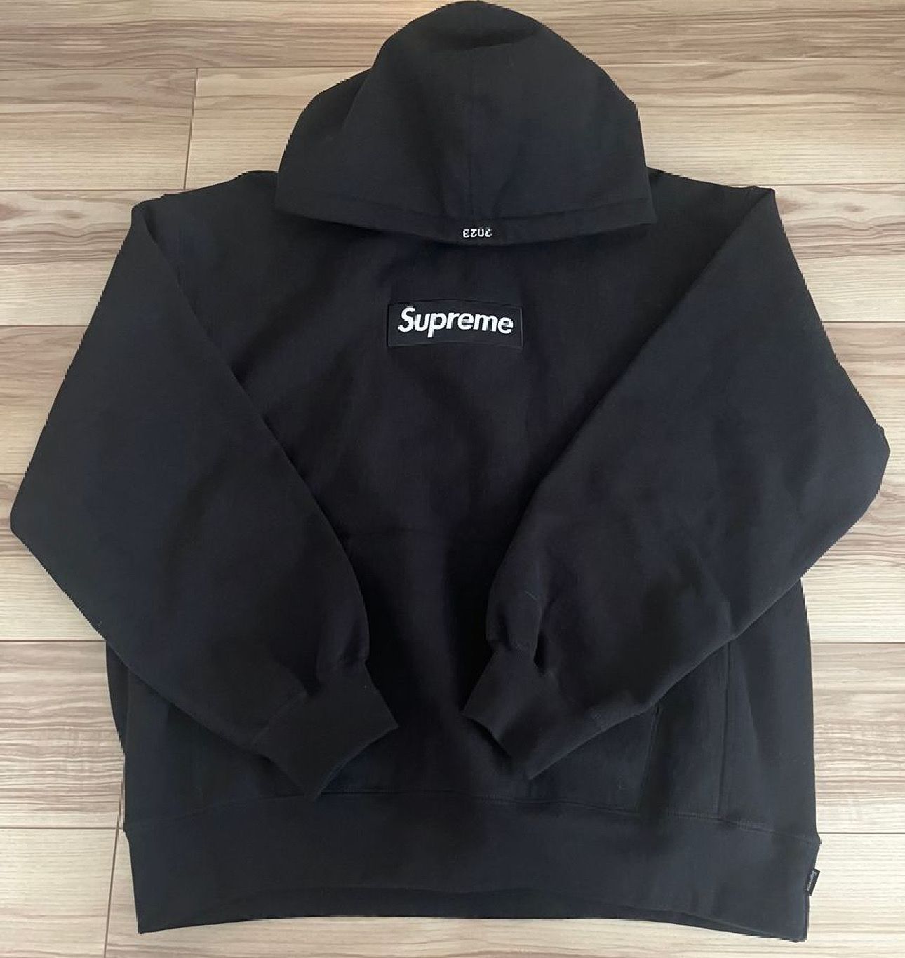 Supreme Box Logo Hooded Sweatshirt "Black" (23FW)