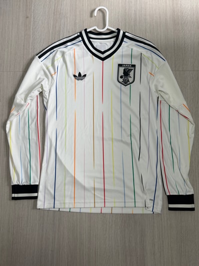 adidas Japan National Team 2026 Away Replica Jersey Long Sleeve "OffWhite/Black"