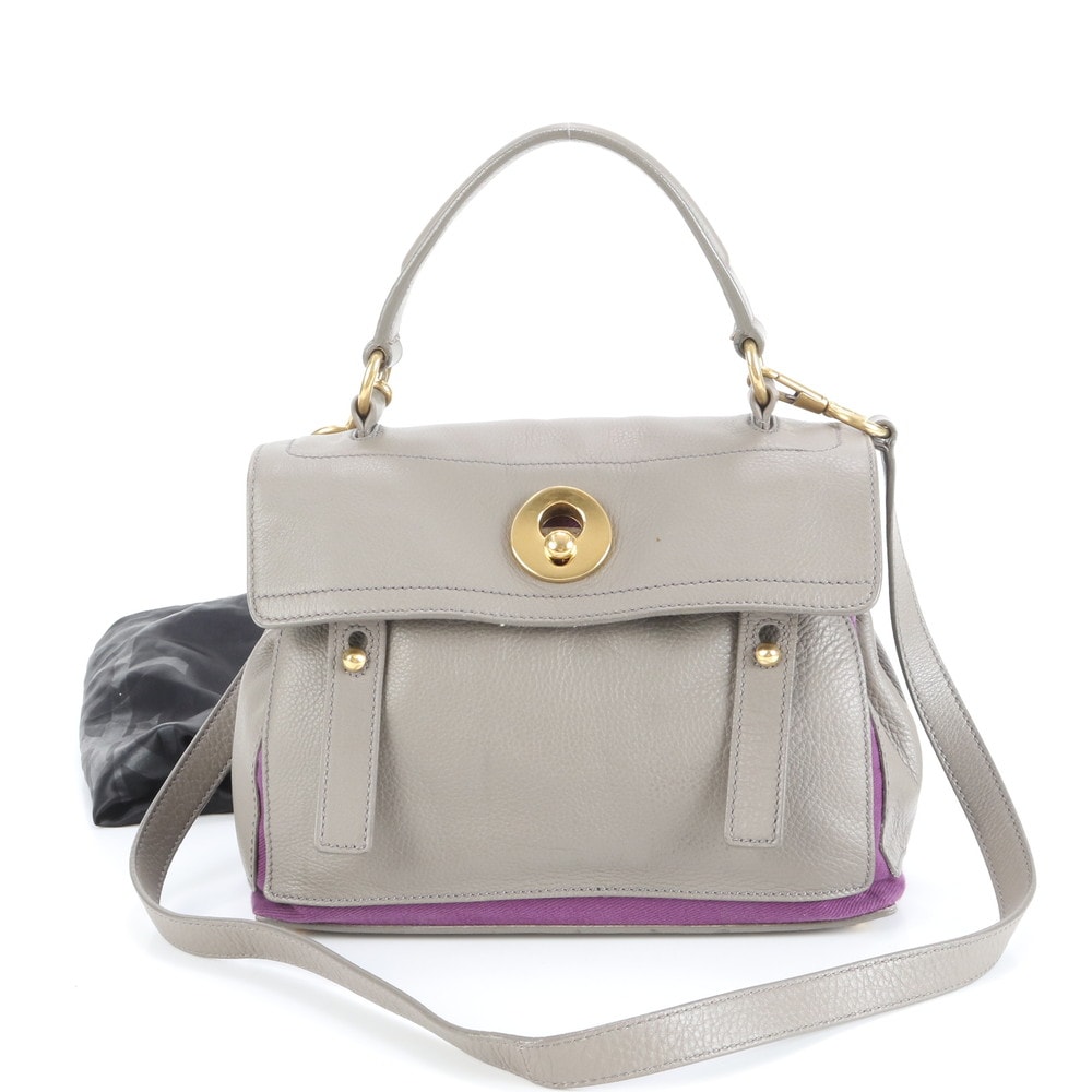 ■極美品 イヴ サンローラン ミューズトゥ ゴールド 金具