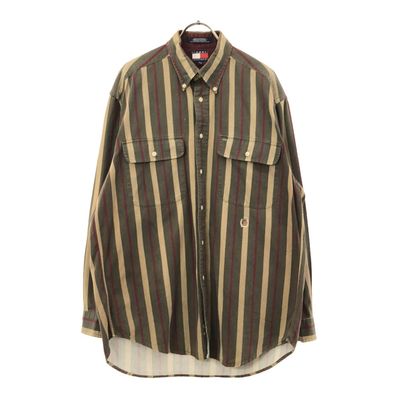 TOMMY HILFIGER 90s 長袖 フラッグタグ ボタンダウンシャツ