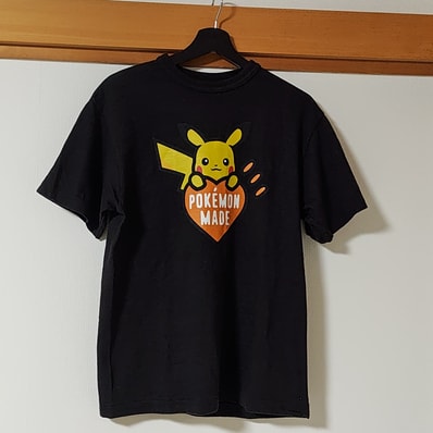 HUMAN MADE x Pokemon Made Graphic T-Shirt (Pikachu) Shibuya Parco "Black"