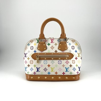 LOUIS VUITTON(ルイ・ヴィトン) アルマ マルチカラー モノグラム M92647 ハンドバッグ ホワイト