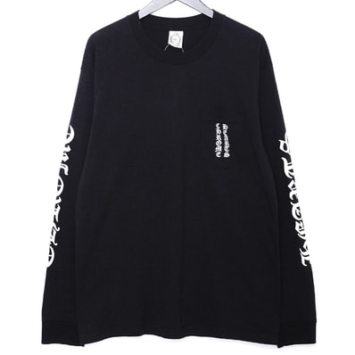 CHROME HEARTS オールド バックスクロールラベルロングスリーブTシャツ