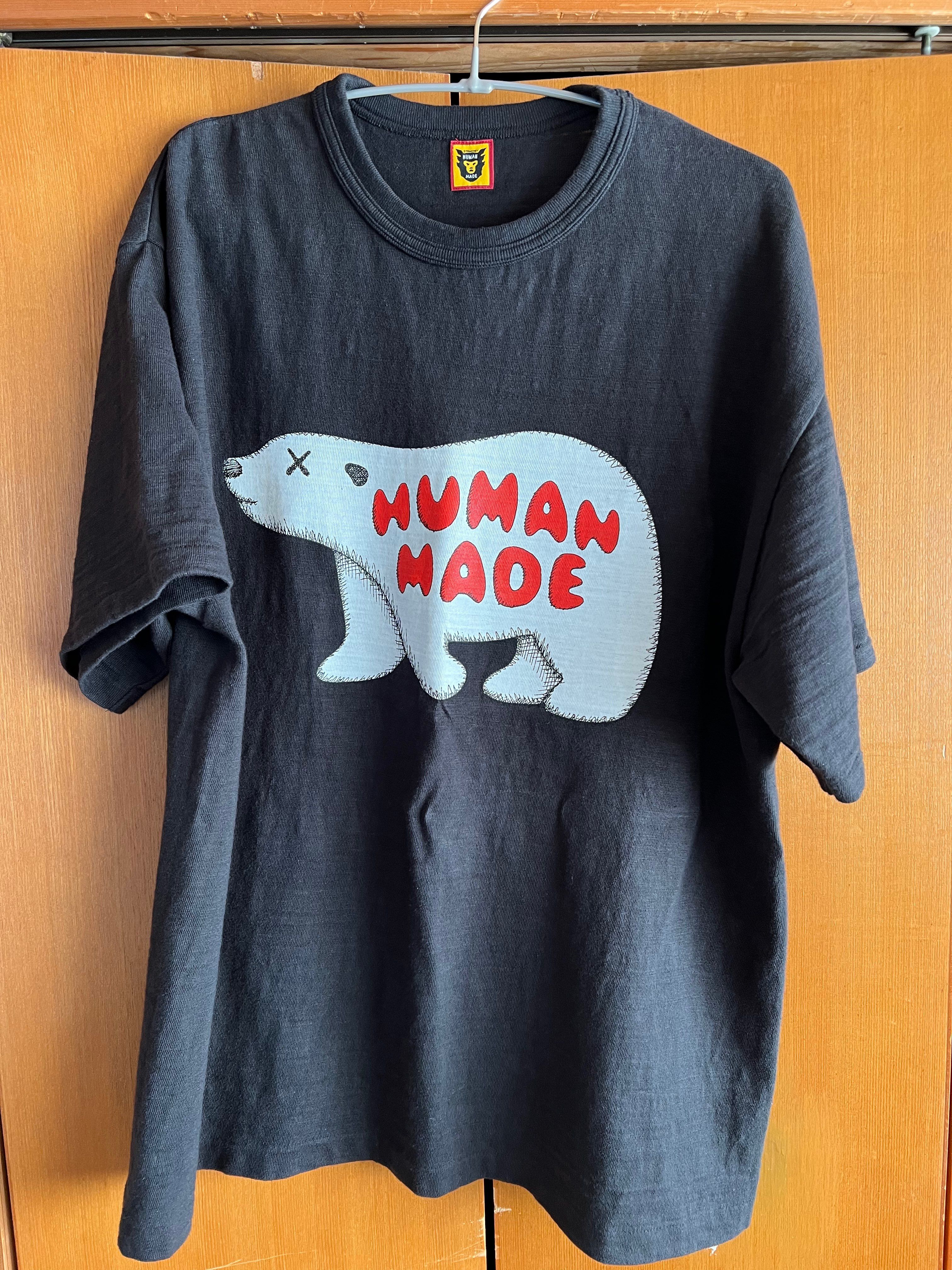 HUMAN MADE x KAWS T-SHRIT #2 "Black"