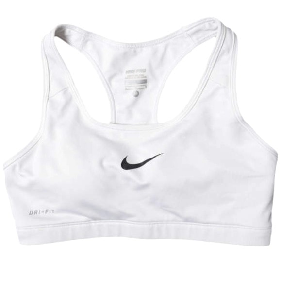 NIKE ナイキ NIKE PRO CORE DRI-FIT BRA TOP コア ドライフィット ブラトップ 488392-100 M WHITE タンクトップ ノースリーブ トップス g27353