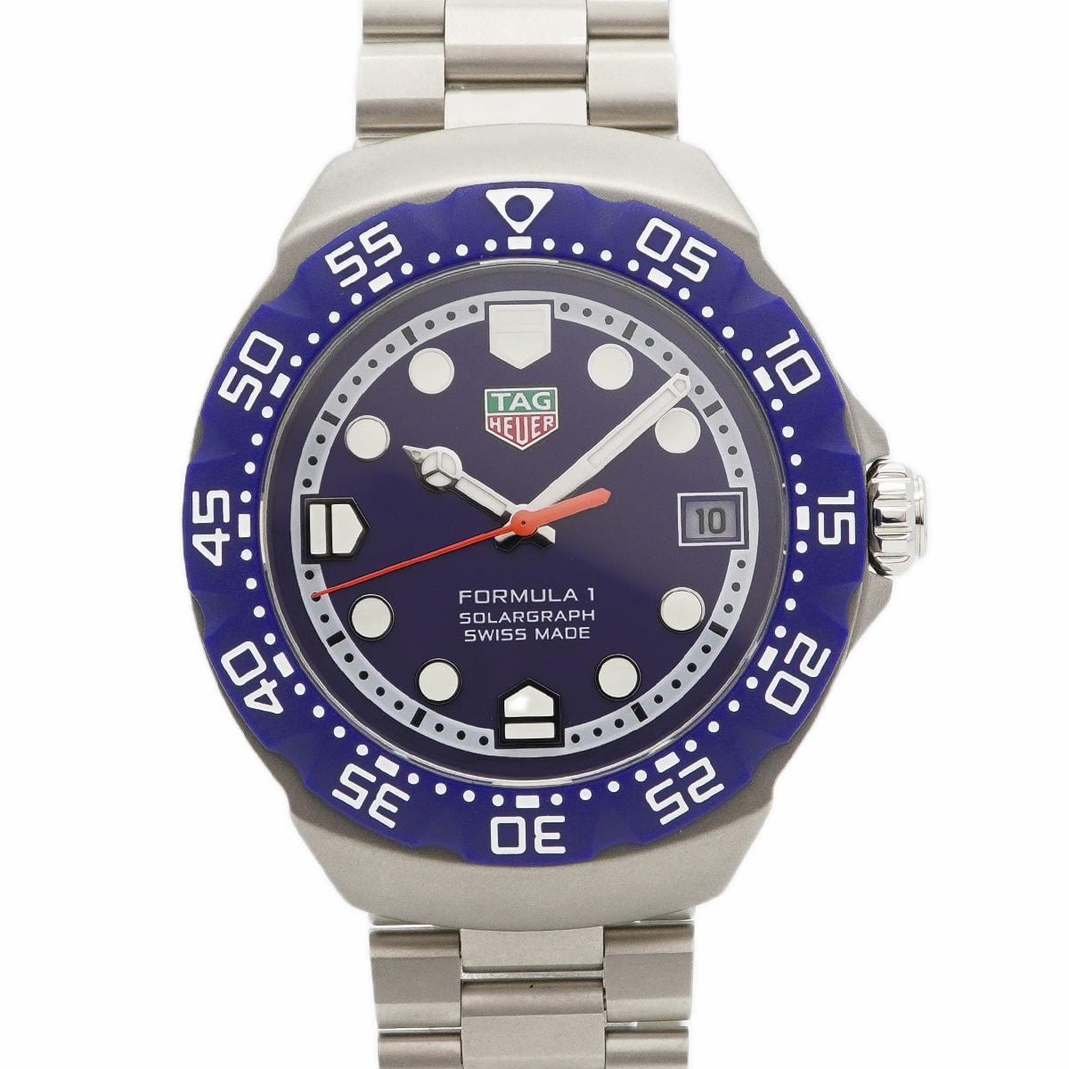 【6wdc0183】タグホイヤー フォーミュラ1 WBY1112 青文字盤【中古】腕時計 メンズ