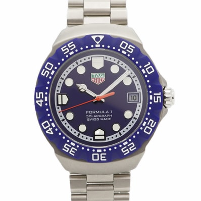 【6wdc0183】タグホイヤー フォーミュラ1 WBY1112 青文字盤【中古】腕時計 メンズ