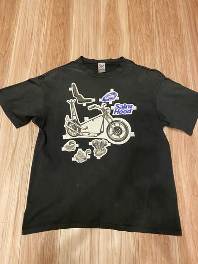 NEIGHBORHOOD STHD_SS Tee/Bike "Black"