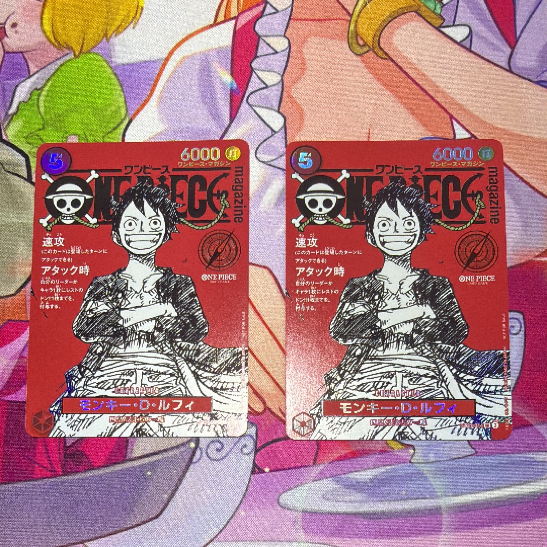 モンキー・D・ルフィ SR [ST21-014](プロモーションカード「ワンピースマガジン 特集 週刊少年ジャンプとワンピース 020」)