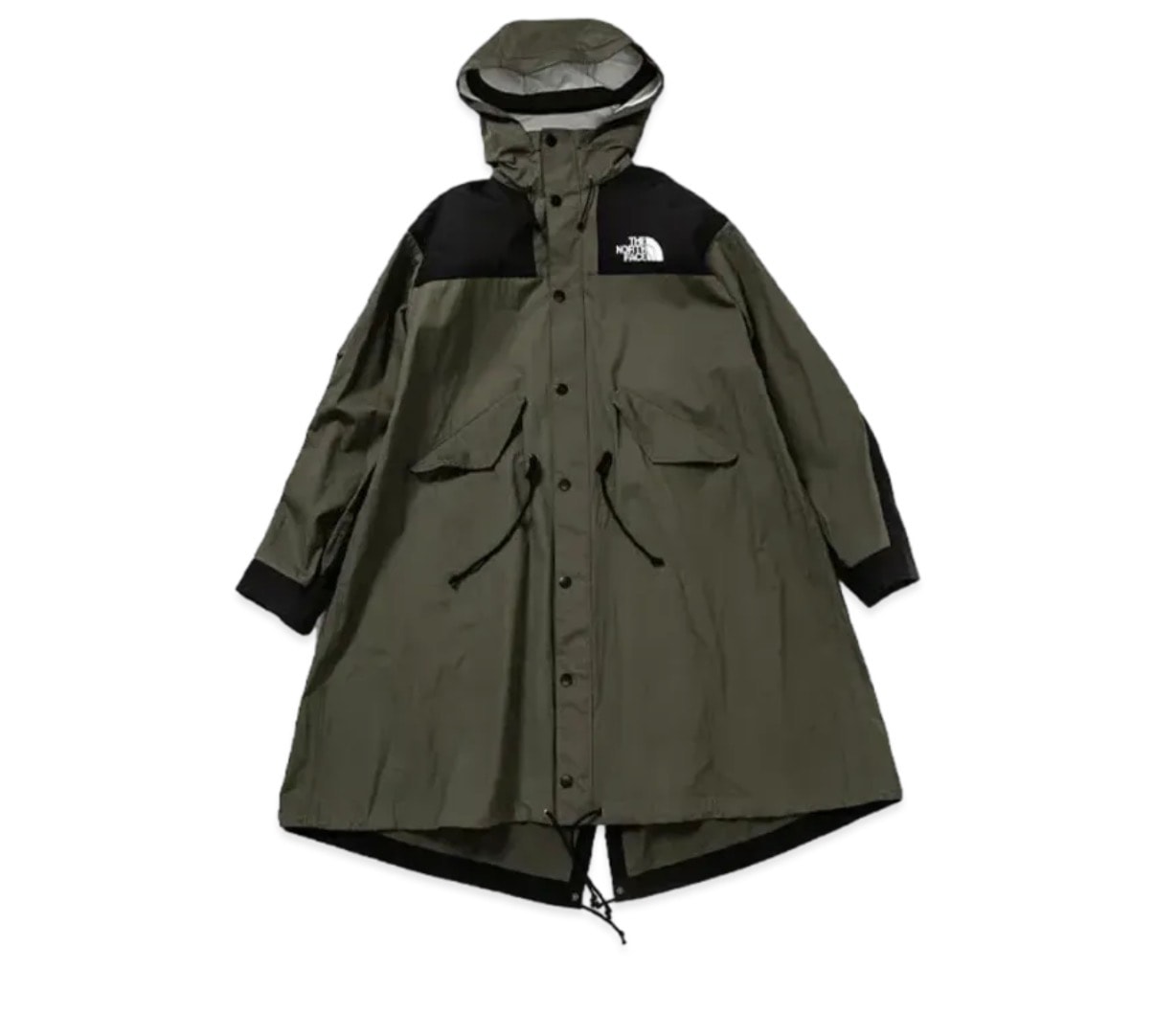 The North Face x sacai Mens Long Coat "Khaki"