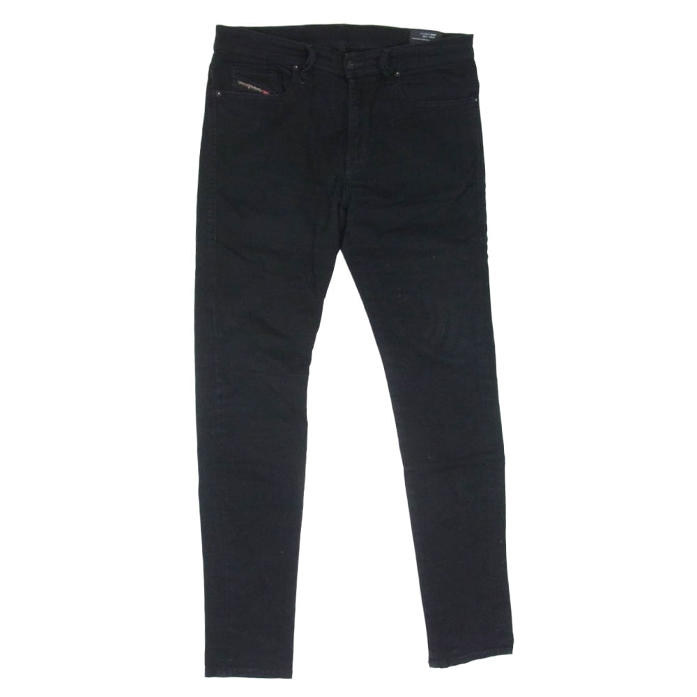 DIESEL ディーゼル 069EI STRETCH D-AMNY ストレッチ スキニー ジップフライ コットン パンツ W32 ブラック系 32【中古】